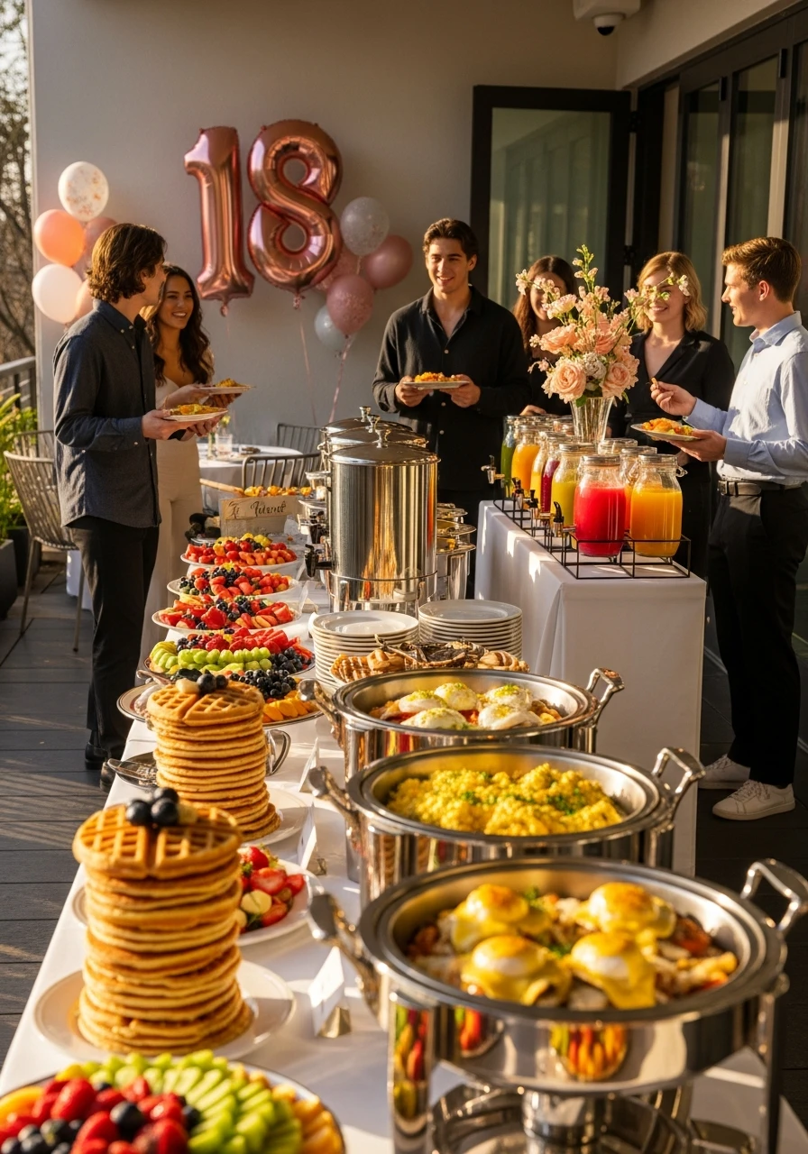 Morning Favorites Celebration - 50 Epic 18th Birthday Party Ideas You Need