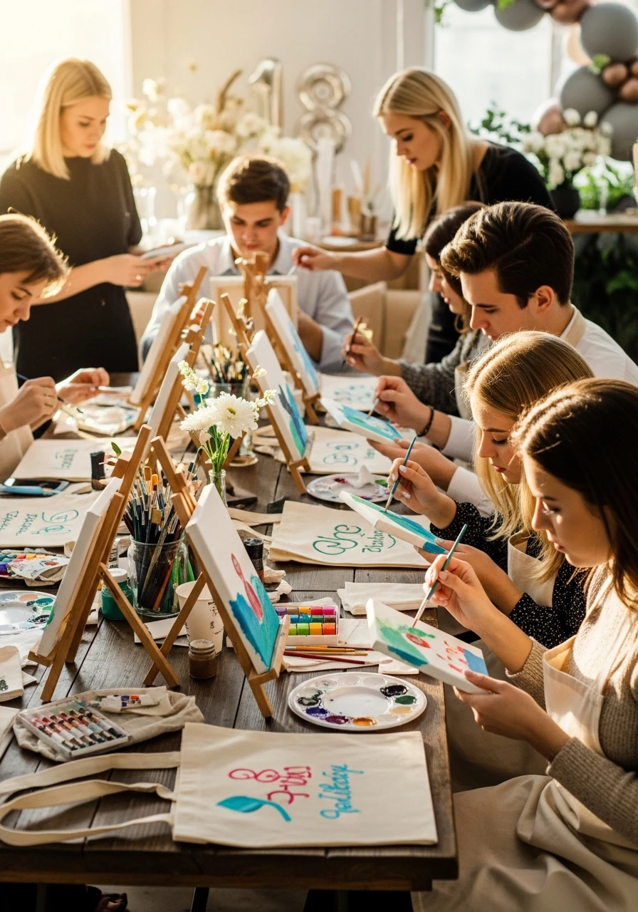 Get Creative and Paint - 50 Epic 18th Birthday Party Ideas You Need