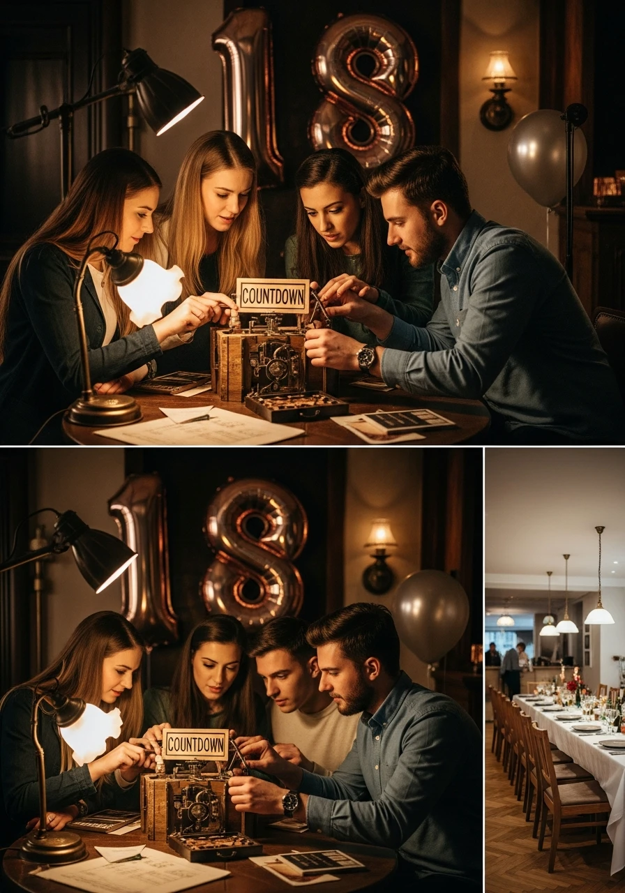 Solve Puzzles Fast - 50 Epic 18th Birthday Party Ideas You Need