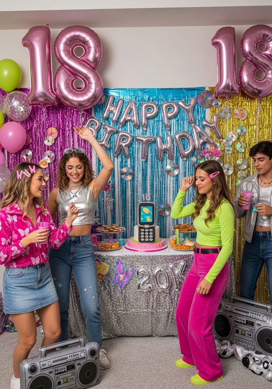 Early 2000s Nostalgia Bash - 50 Epic 18th Birthday Party Ideas You Need