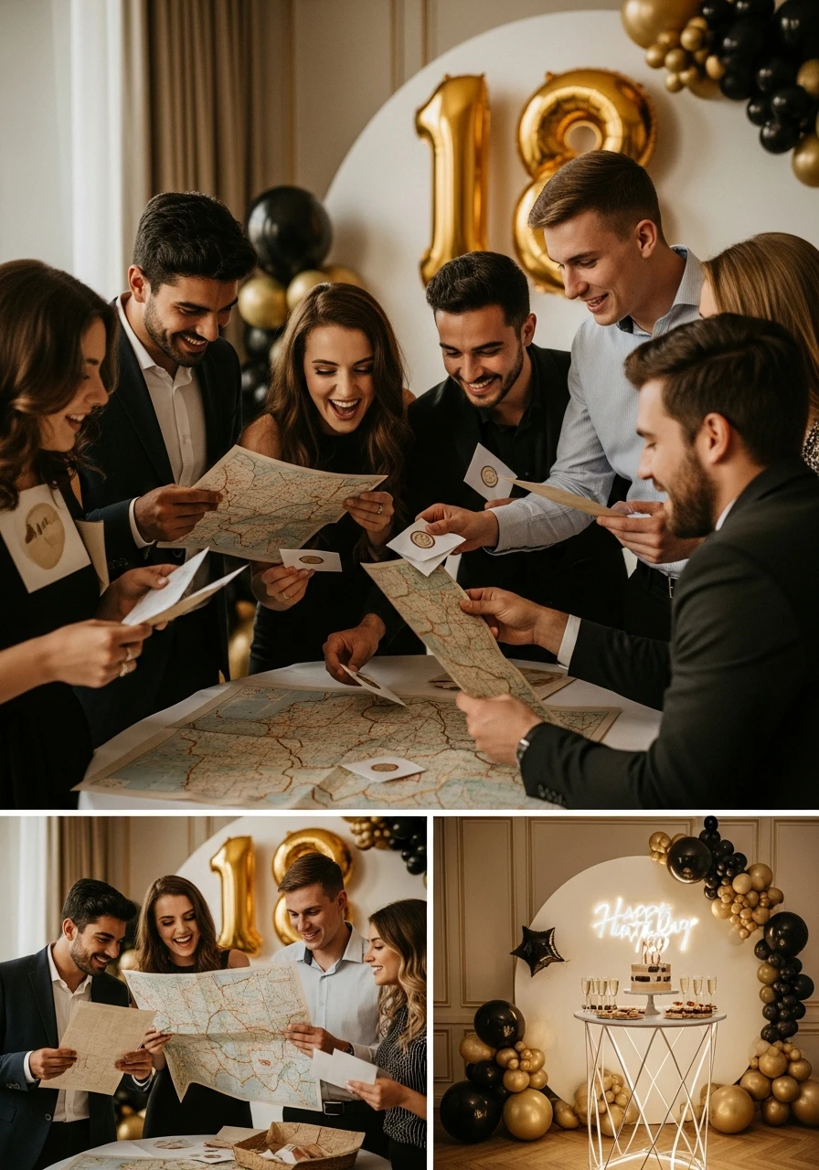 Follow The Clues - 50 Epic 18th Birthday Party Ideas You Need