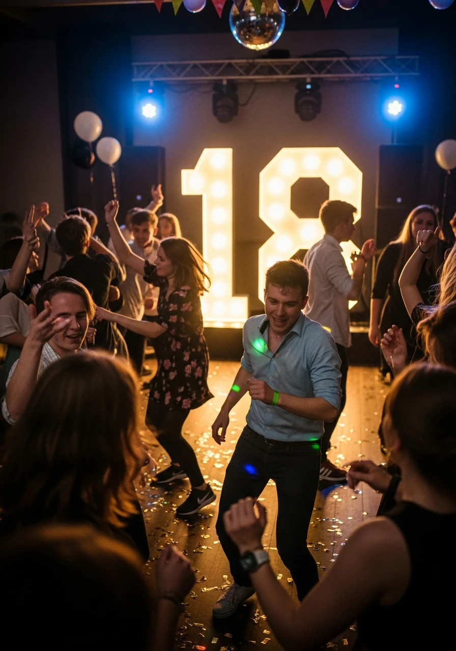 Hit The Dance Floor - 50 Epic 18th Birthday Party Ideas You Need