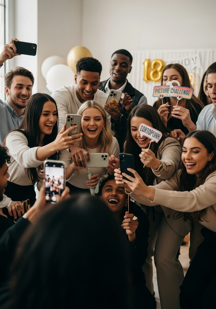 Picture Challenge Game - 50 Epic 18th Birthday Party Ideas You Need