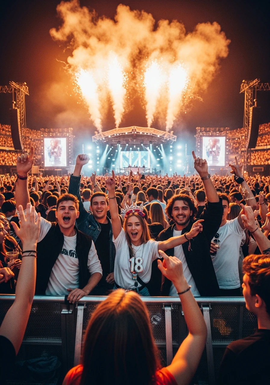 See Your Favorite Band - 50 Epic 18th Birthday Party Ideas You Need