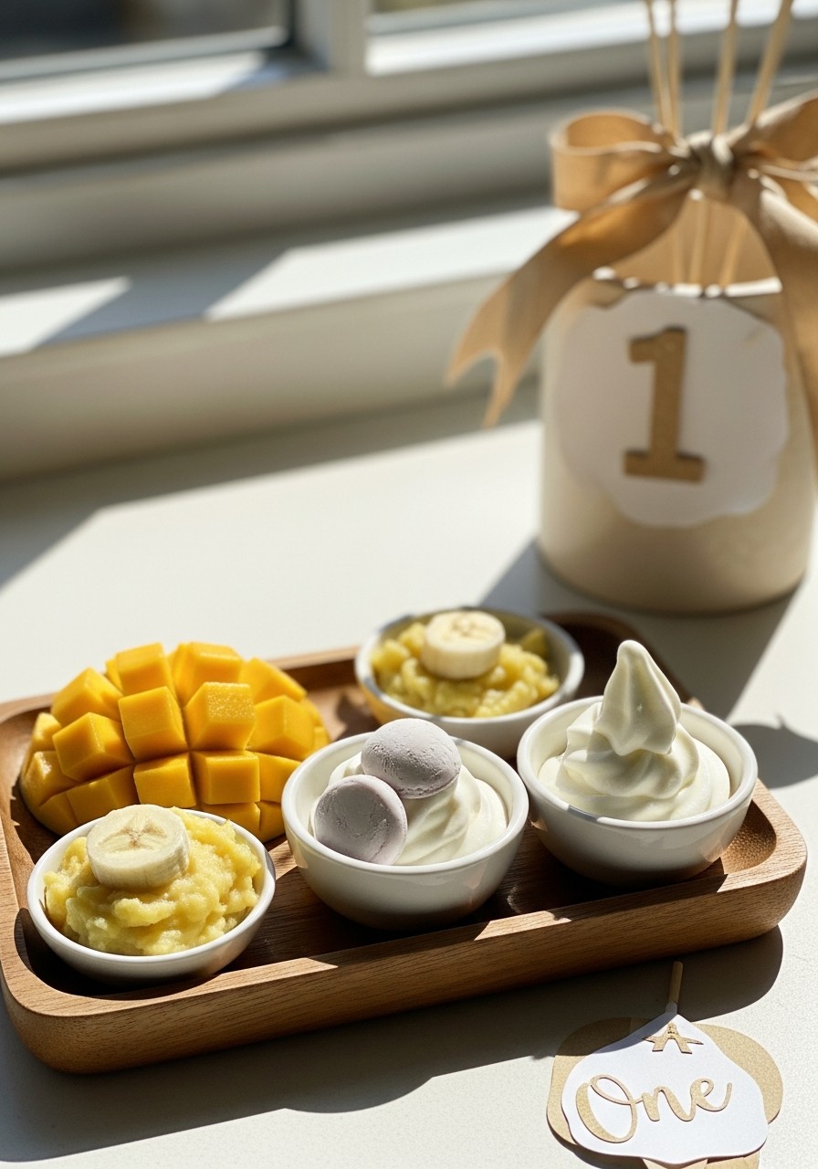 Soft Baby Food Bites - 50 Best 1st Birthday Party Ideas for Your Little One