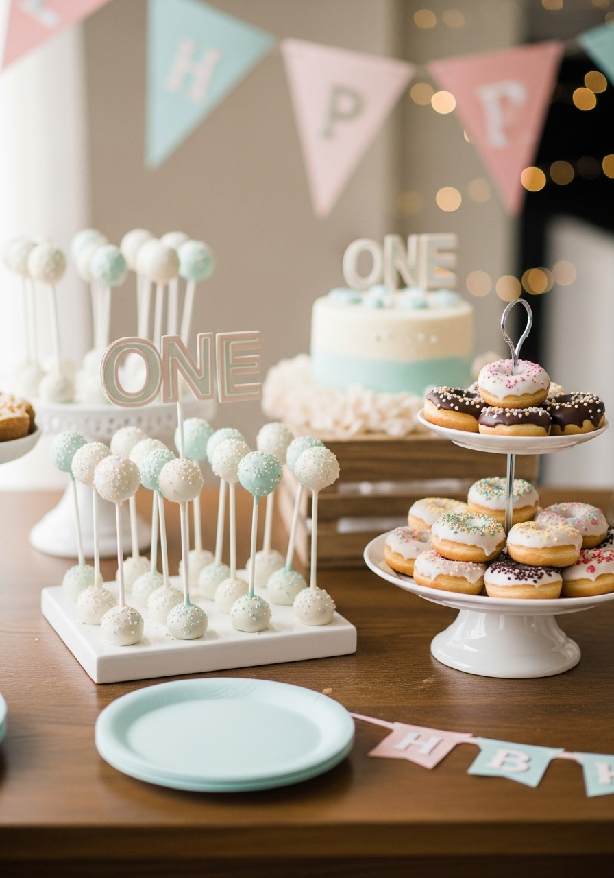 Easy-to-Eat Desserts - 50 Best 1st Birthday Party Ideas for Your Little One