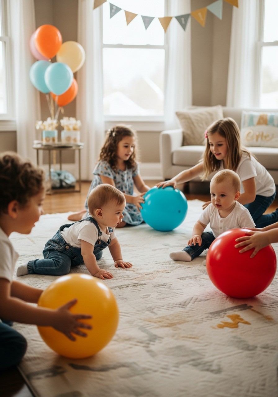 Gentle Movement Games - 50 Best 1st Birthday Party Ideas for Your Little One