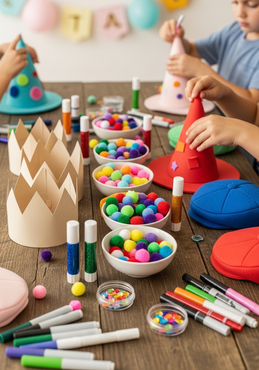 Easy Craft Station - 50 Best 1st Birthday Party Ideas for Your Little One