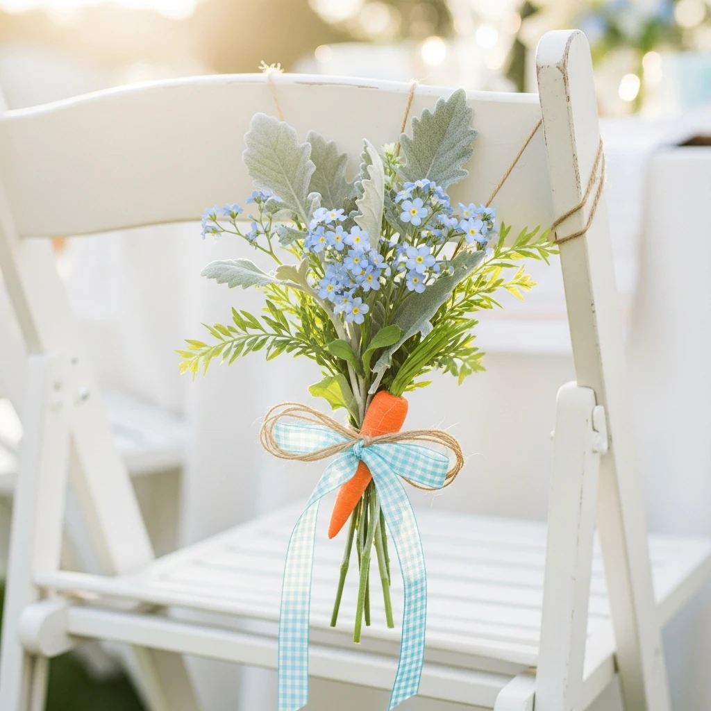 Chair Back Decor - 50 Peter Rabbit Baby Shower Ideas: The Ultimate Storybook Guide