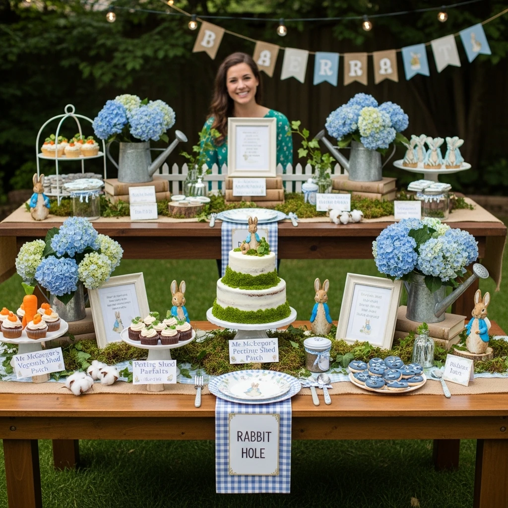 Host In A Garden - 50 Peter Rabbit Baby Shower Ideas: The Ultimate Storybook Guide