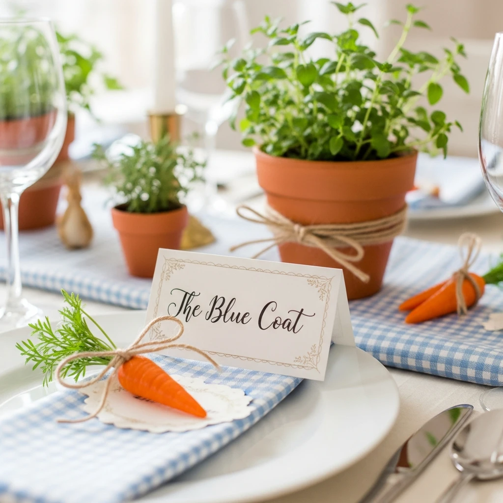Story Element Table Names - 50 Peter Rabbit Baby Shower Ideas: The Ultimate Storybook Guide