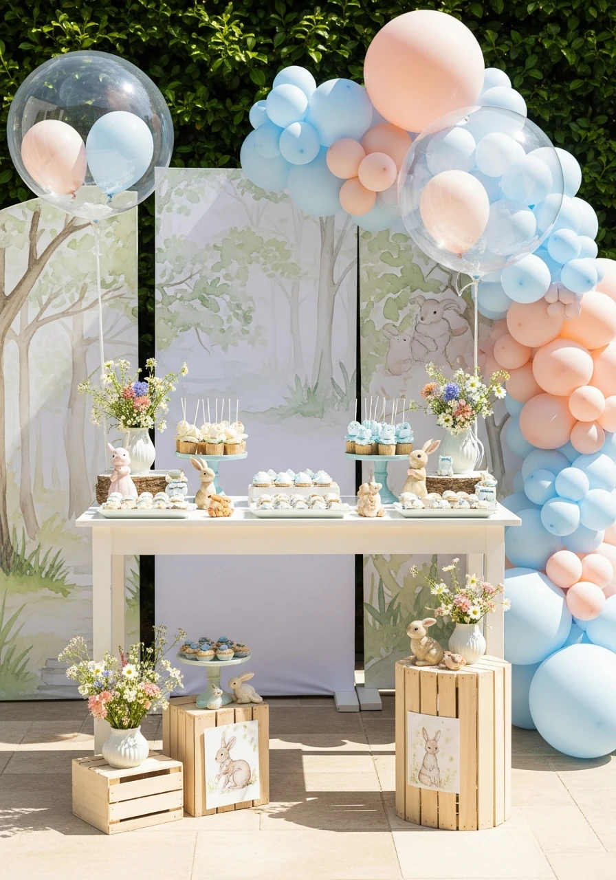 Storybook Illustrations - 50 Spring Baby Shower Themes