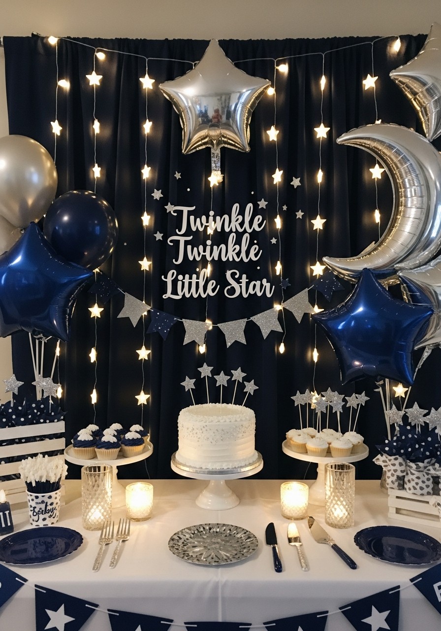 Twinkle Twinkle Little Star - 50 Unisex Baby Shower Themes