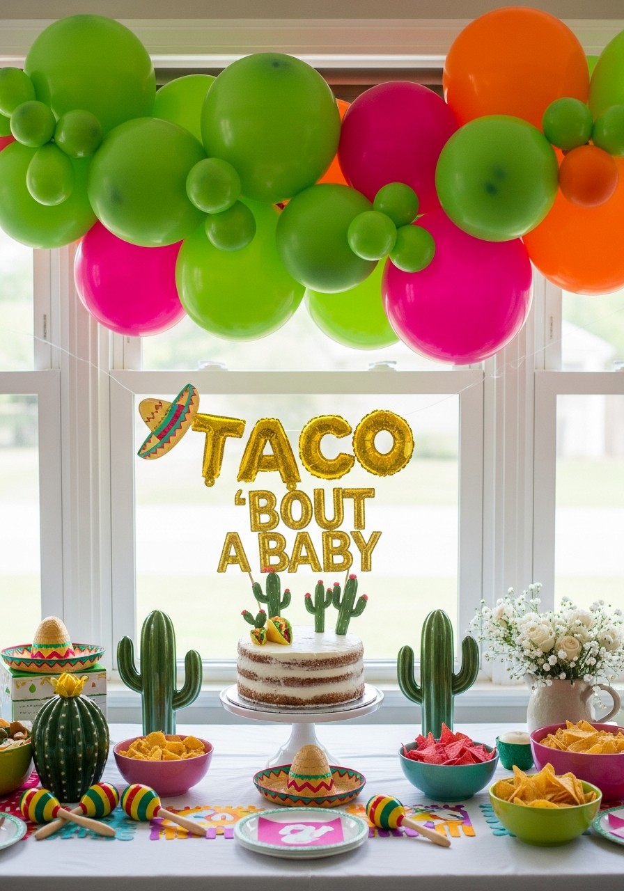 Taco 'Bout A Baby - 50 Unisex Baby Shower Themes