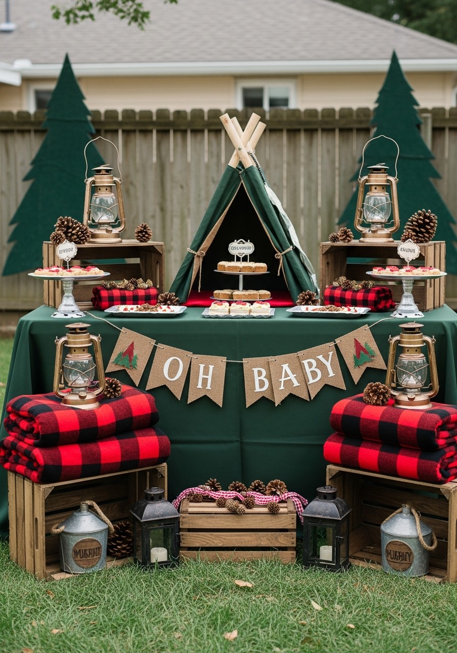 Little Camper Adventure - 50 Unisex Baby Shower Themes