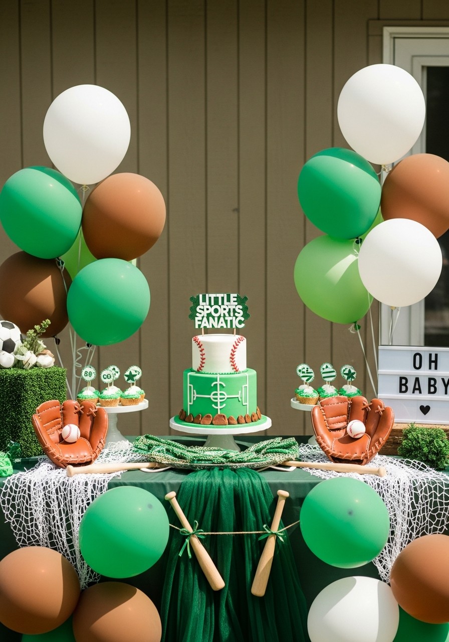 Little Sports Fanatic - 50 Unisex Baby Shower Themes