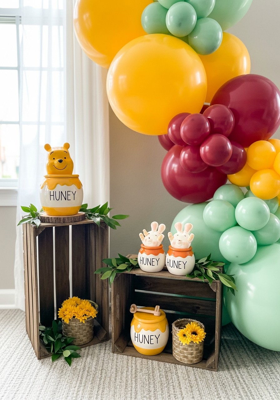 Winnie The Pooh Hundred Acre - 50 Unisex Baby Shower Themes
