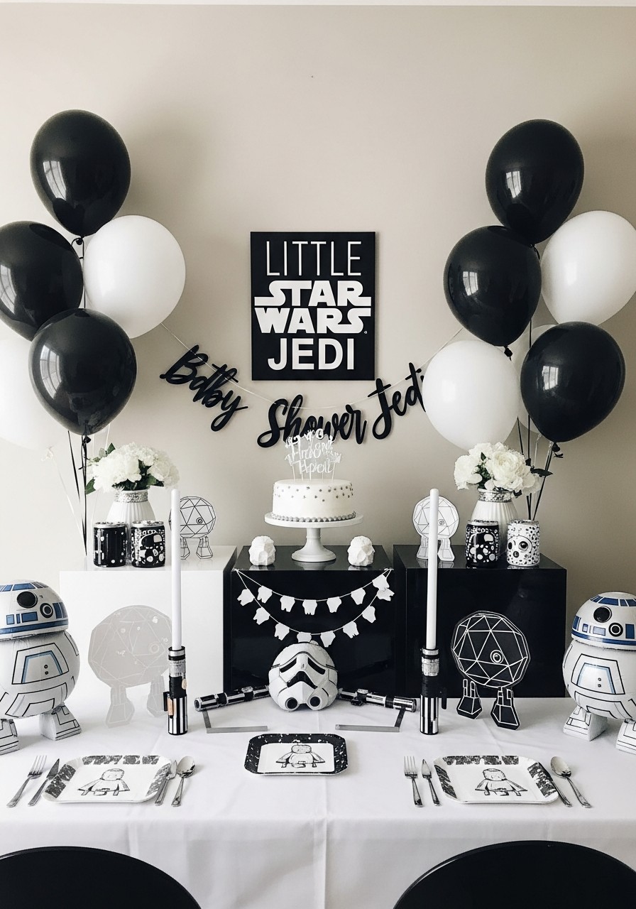 Little Star Wars Jedi - 50 Unisex Baby Shower Themes