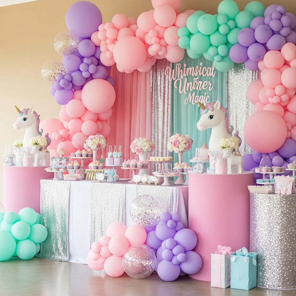 Whimsical Unicorn Magic - The Best 50 Baby Shower Themes for an Amazing Party