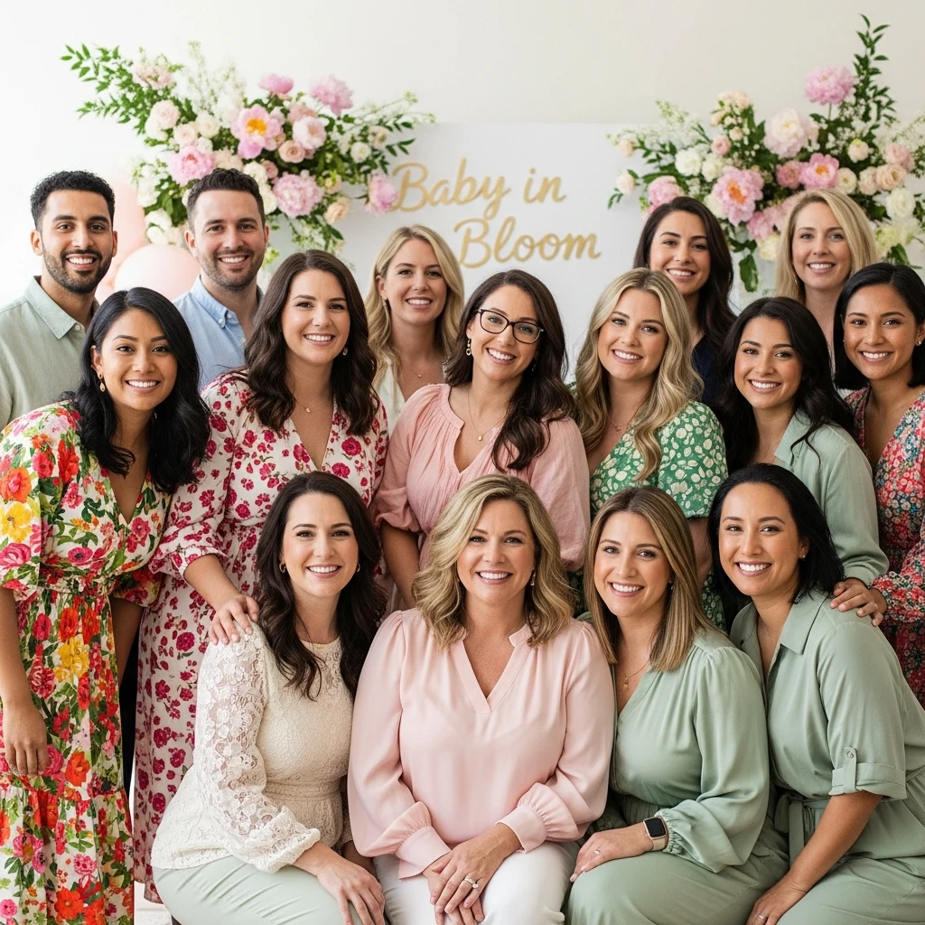 Guests Wear Floral Prints - 50 Best Baby in Bloom Baby Shower Theme Ideas for a Perfect Spring Party