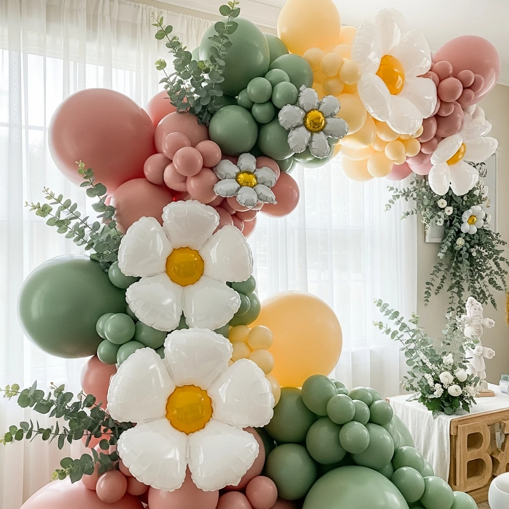 Unique Flower Balloons - 50 Best Baby in Bloom Baby Shower Theme Ideas for a Perfect Spring Party