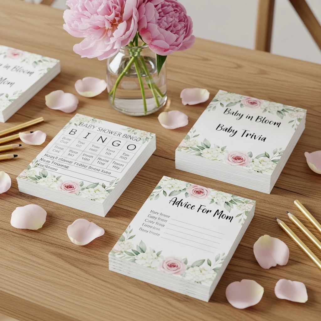 All Games Floral Style - 50 Best Baby in Bloom Baby Shower Theme Ideas for a Perfect Spring Party