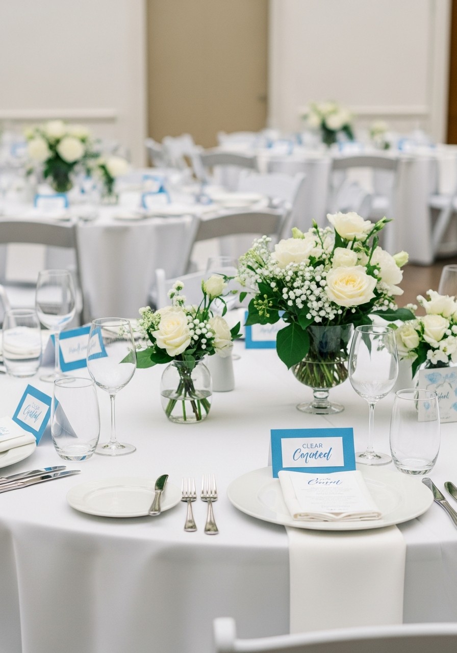 Personalized Place Cards - 50 Best Baby Shower Table Decoration Ideas