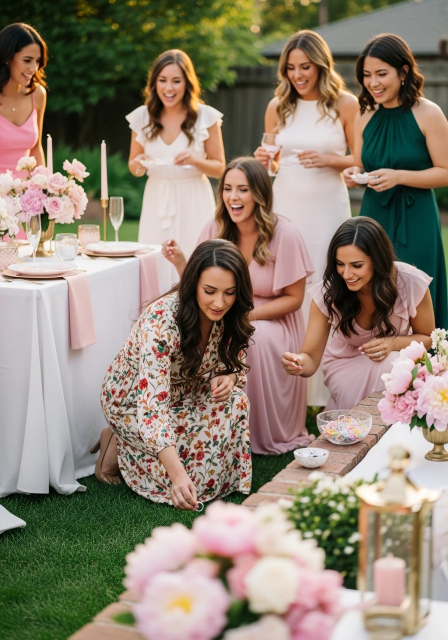 Ring Hunt Backyard Game - 50 Best Backyard Bridal Shower Ideas for a Perfect Party