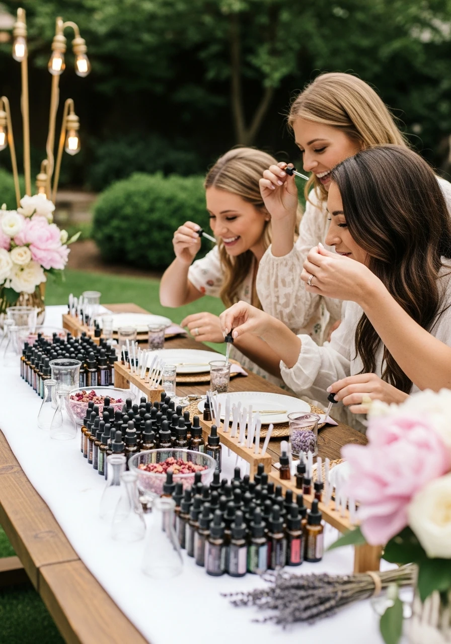 DIY Perfume or Scent Bar - 50 Best Backyard Bridal Shower Ideas for a Perfect Party