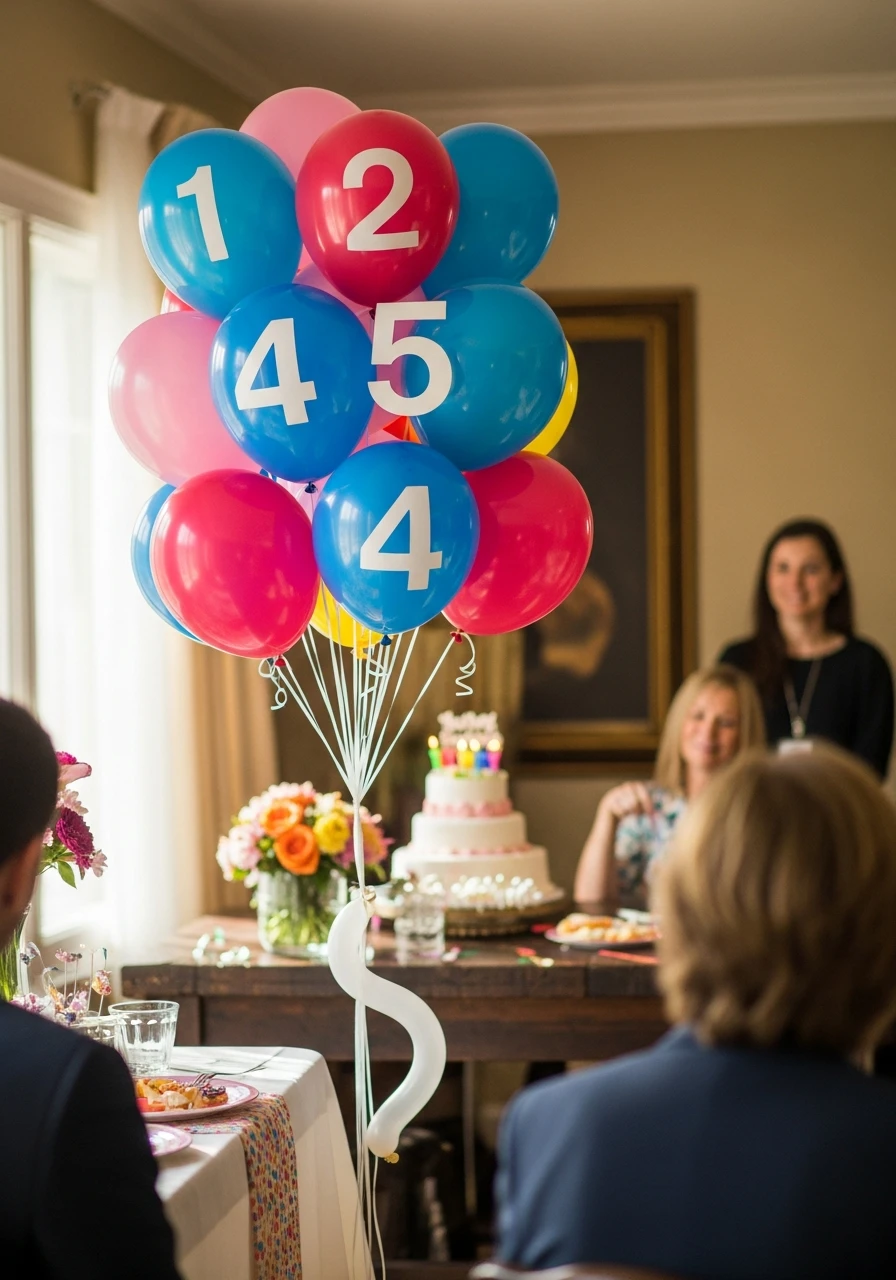 Countdown Excitement - 50 Amazing Birthday Balloon Ideas That Make Planning Easy