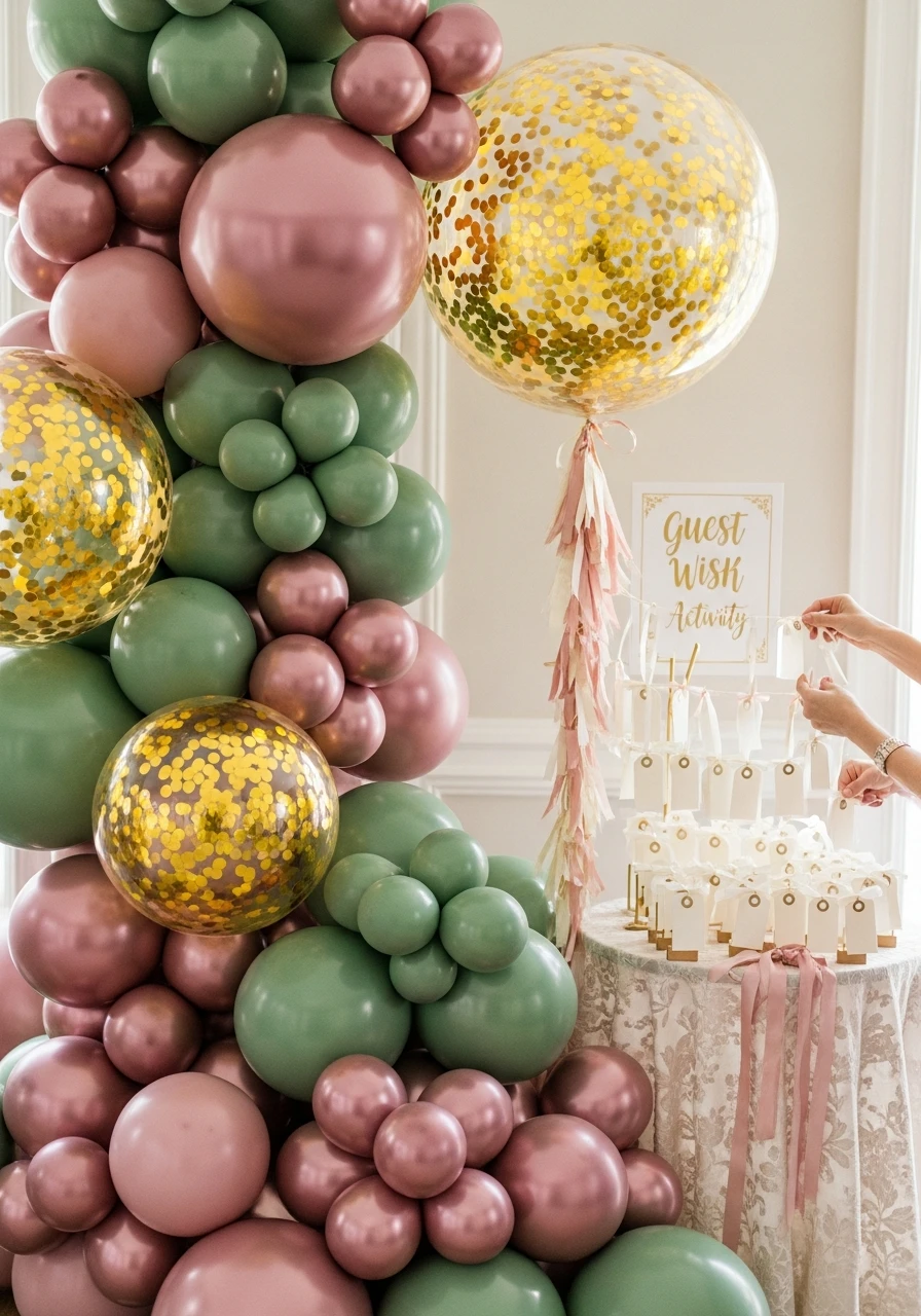 Guest Wish Activity - 50 Amazing Birthday Balloon Ideas That Make Planning Easy