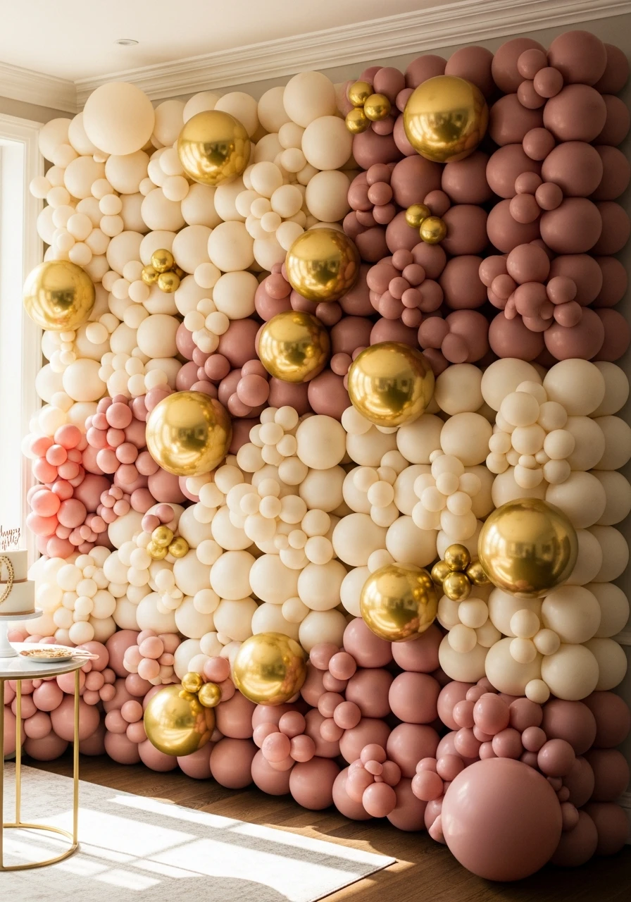 Immersive Balloon Wall - 50 Amazing Birthday Balloon Ideas That Make Planning Easy