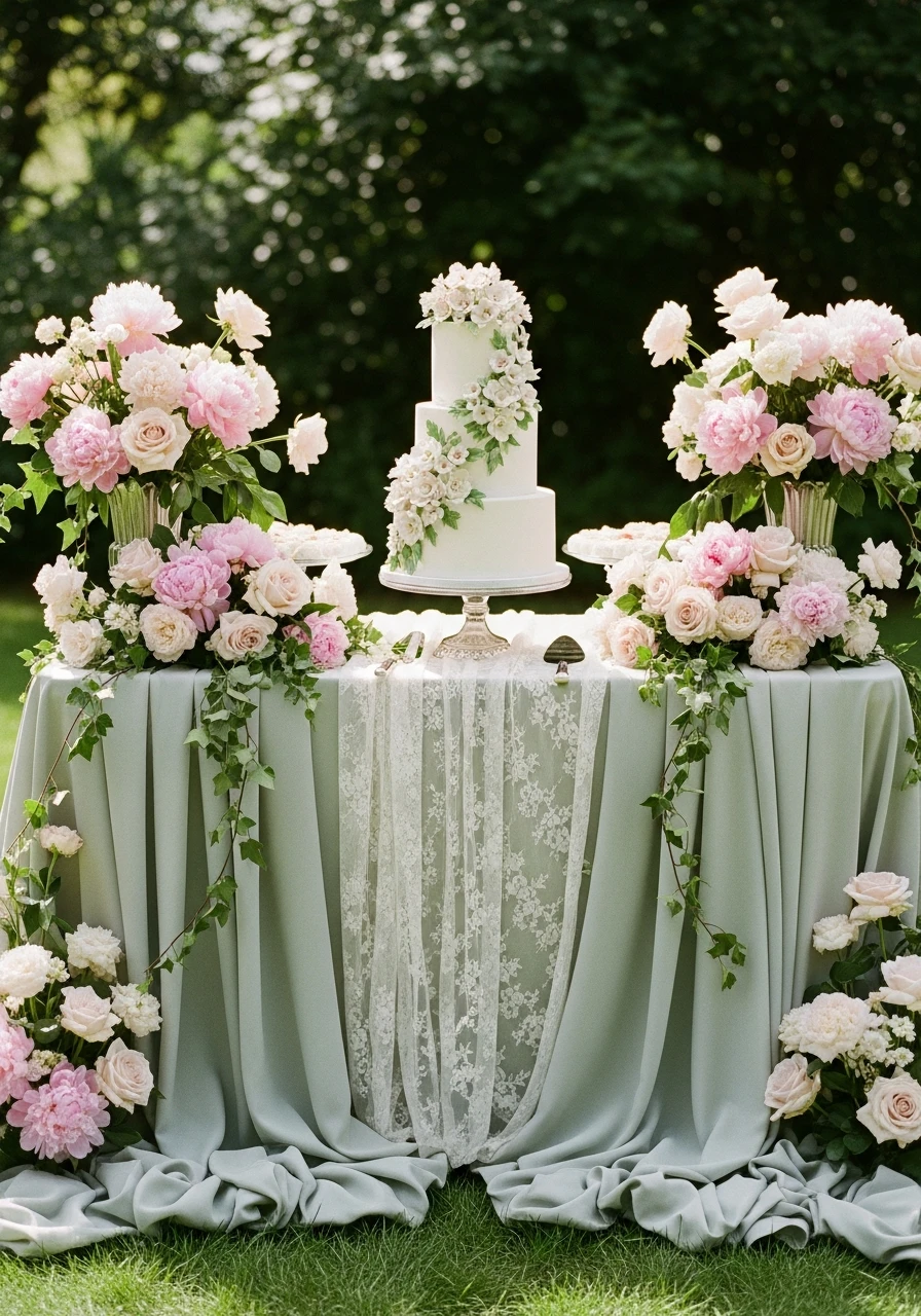 Focal Point Cake Display - Perfect Birthday Garden Party Ideas