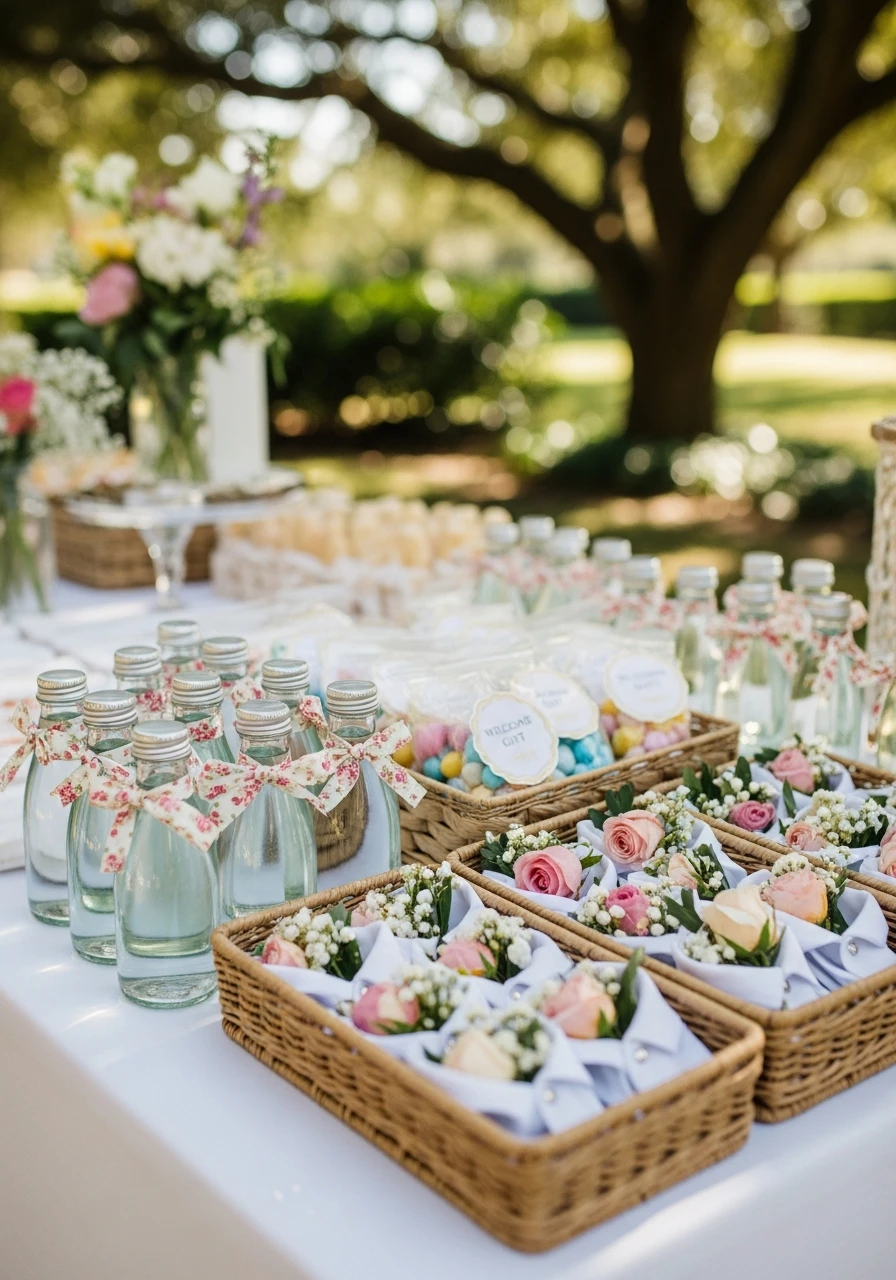 Small Welcome Party Gifts - Perfect Birthday Garden Party Ideas