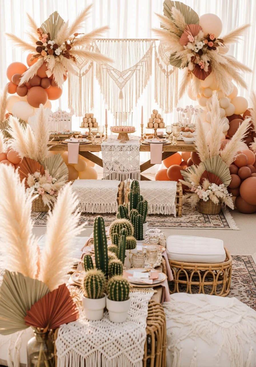 Go Desert Chic and Sandy - 50 Dreamy Boho Baby Shower Ideas for a Perfect Celebration