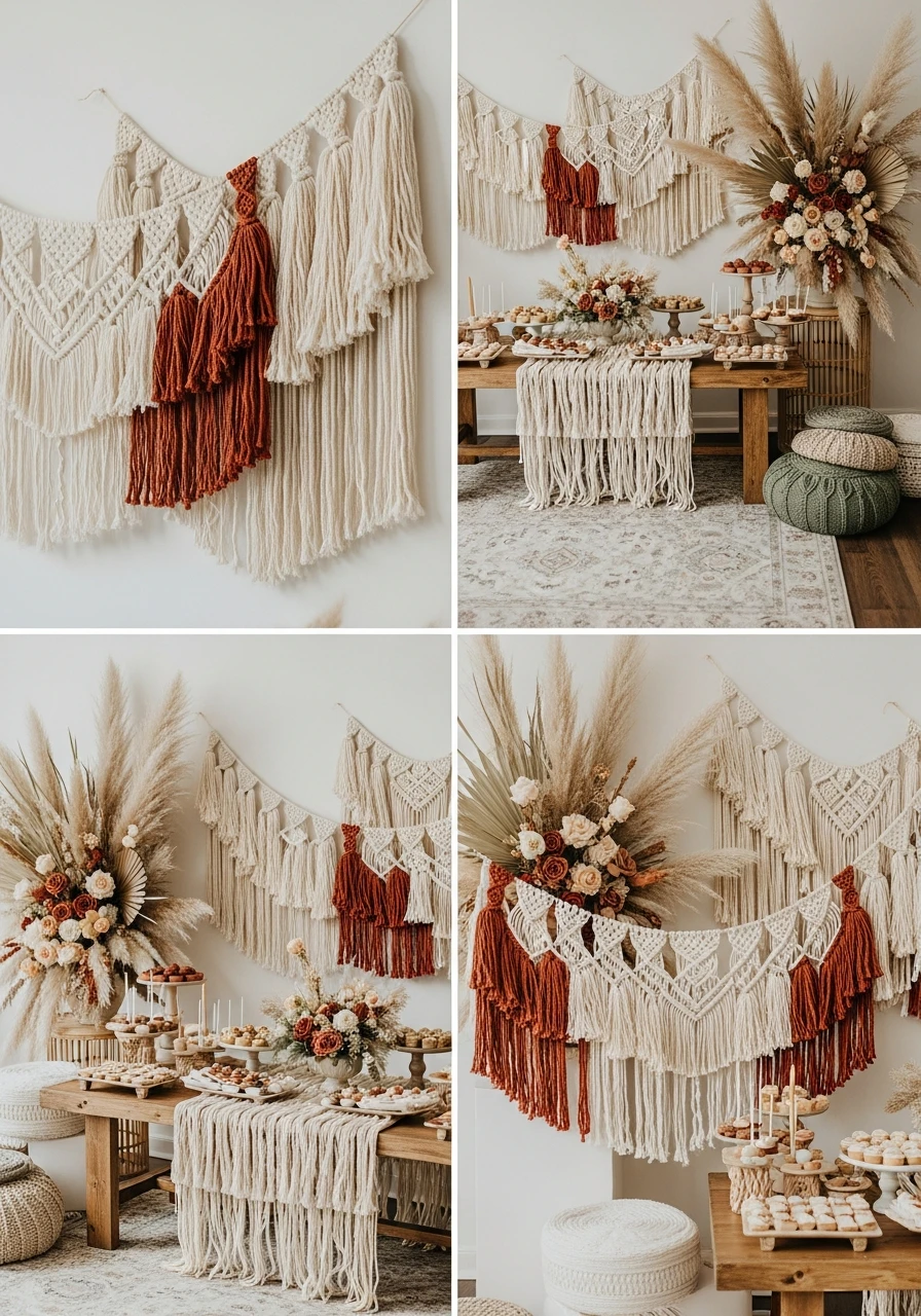Add Texture and Movement - 50 Dreamy Boho Baby Shower Ideas for a Perfect Celebration