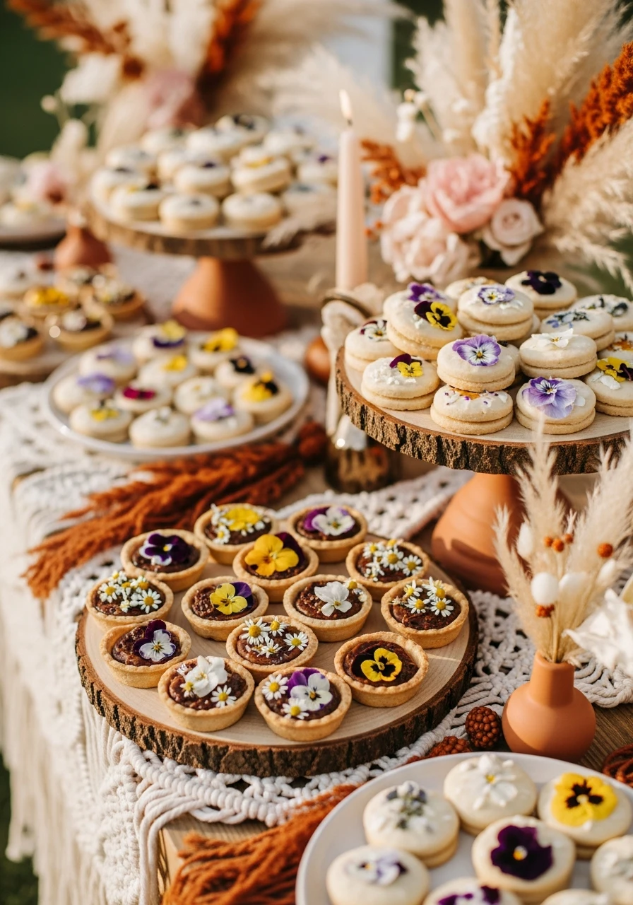 Delicate Flower Details - 50 Dreamy Boho Baby Shower Ideas for a Perfect Celebration