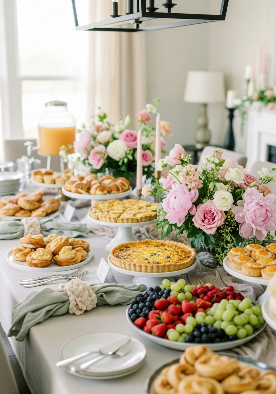 Host a Relaxed Brunch - 50 Best Bridal Shower Ideas at Home