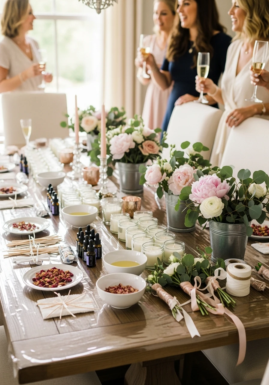 Hands-On Craft Station - 50 Best Bridal Shower Ideas at Home