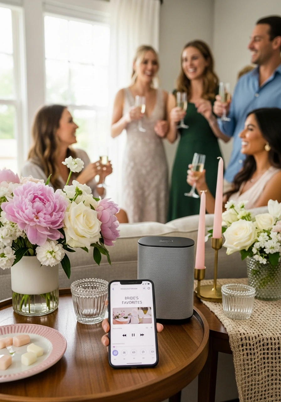 Custom Music Playlist - 50 Best Bridal Shower Ideas at Home