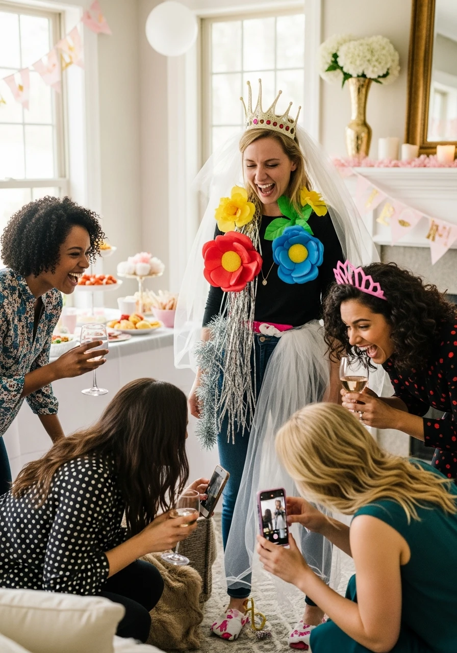 Playful Fashion Show - 50 Best Bridal Shower Ideas at Home