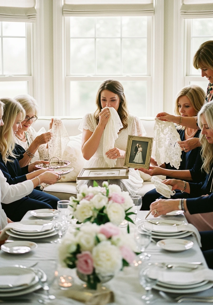 Share Family Heirlooms - 50 Best Bridal Shower Ideas at Home