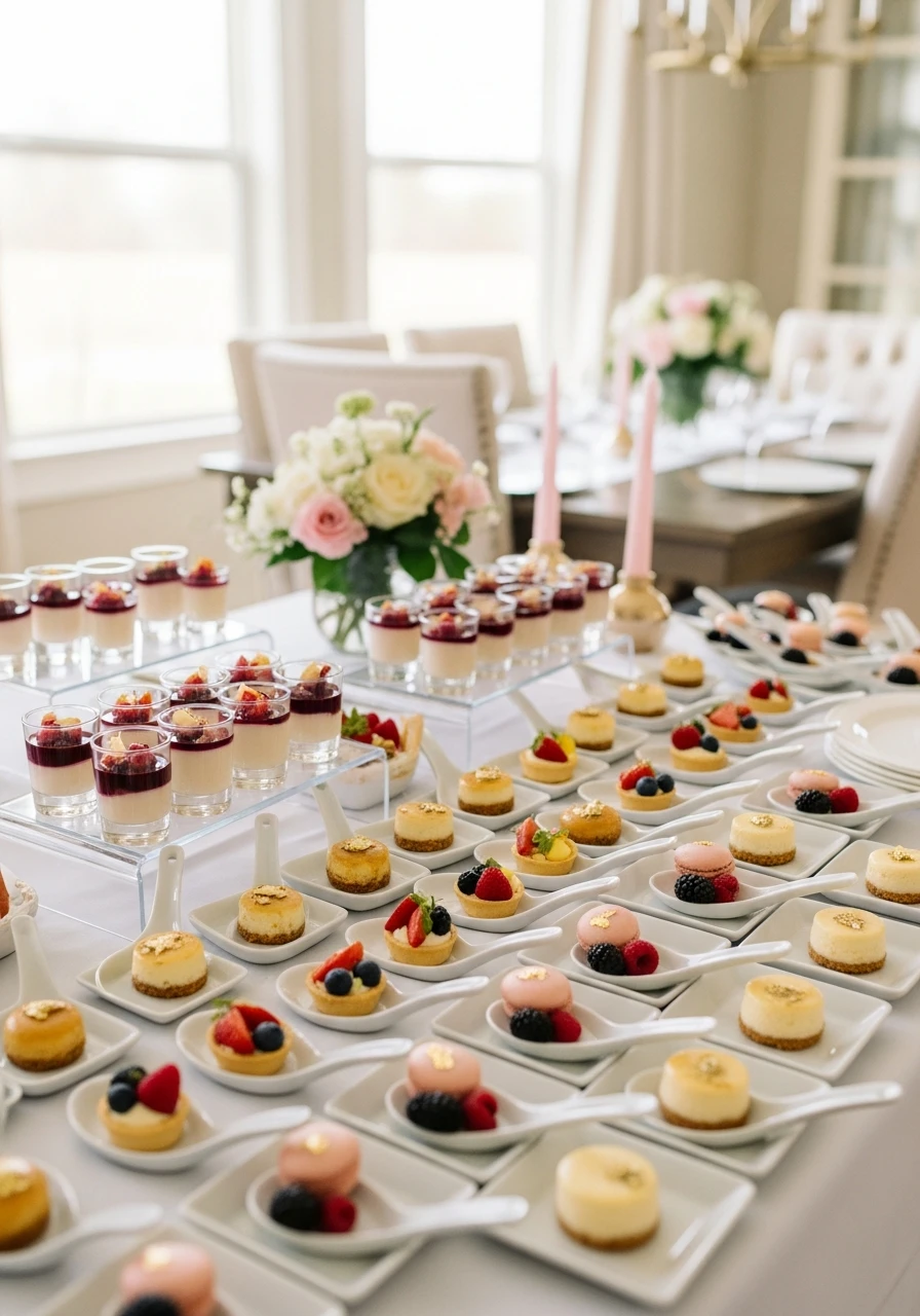 Try All the Desserts - 50 Best Bridal Shower Ideas at Home