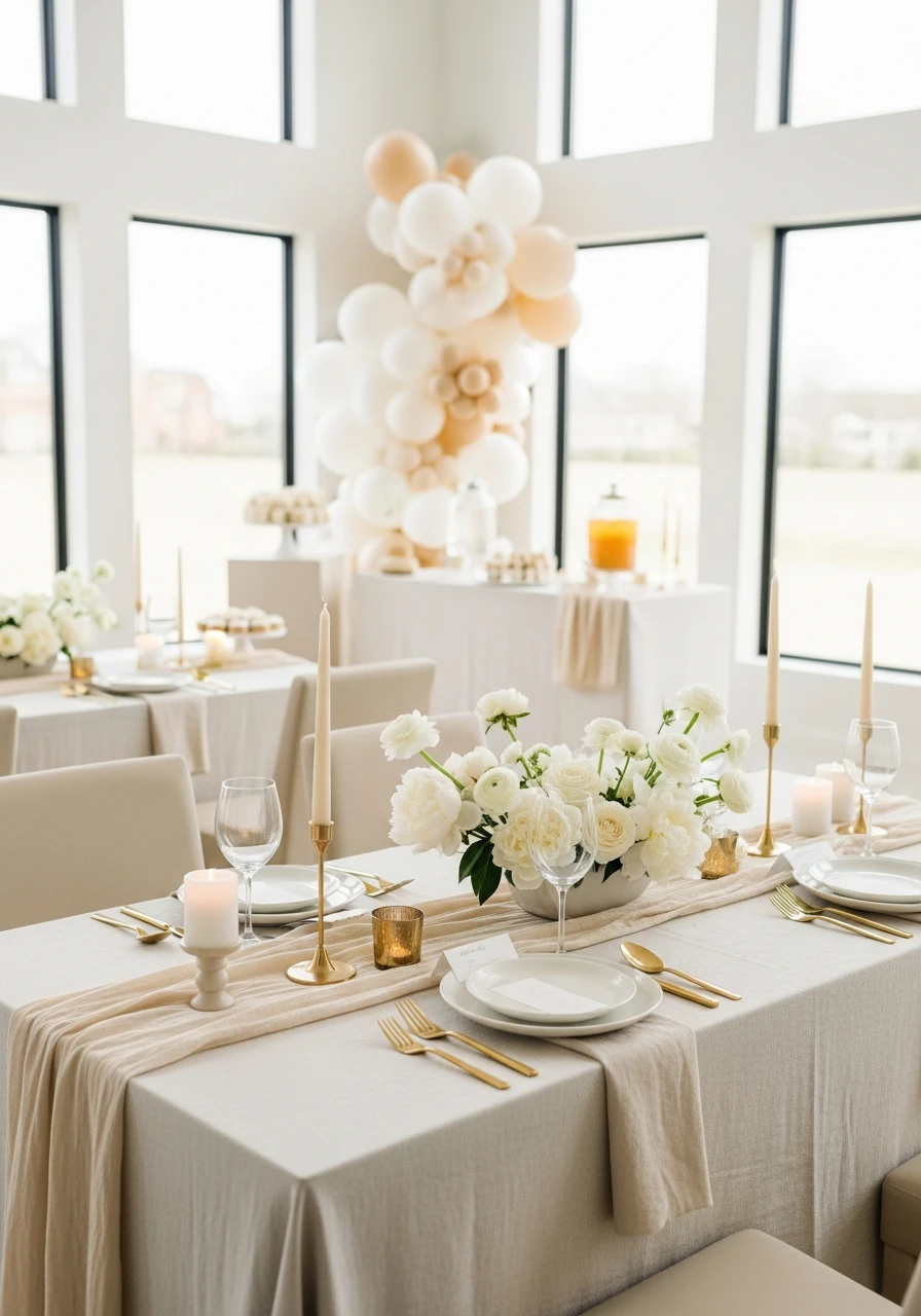 Home Chic Decor - 50 Best Bridal Shower Set Up Ideas