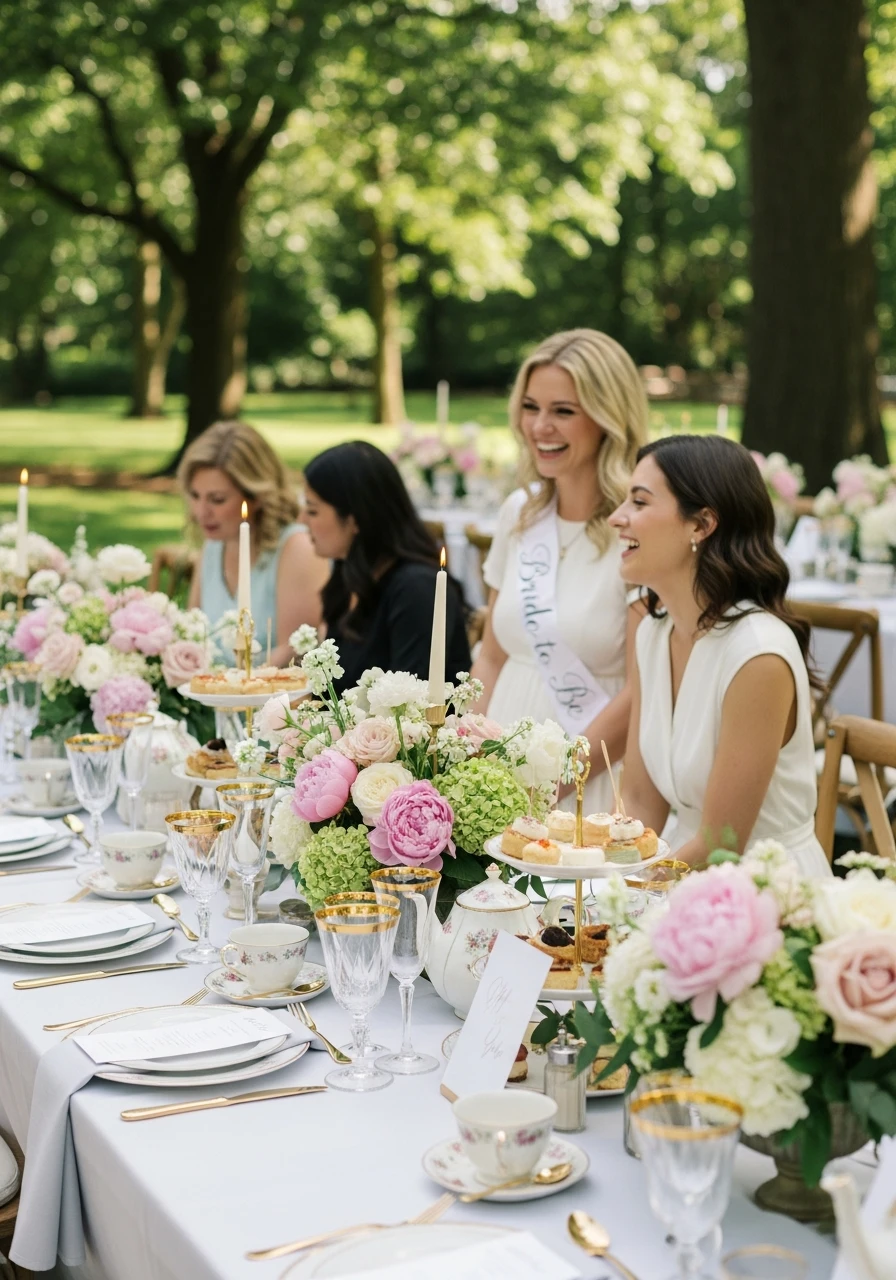 Elegant Garden Party - 50 Amazing Bride to be Theme Ideas for the Perfect Party