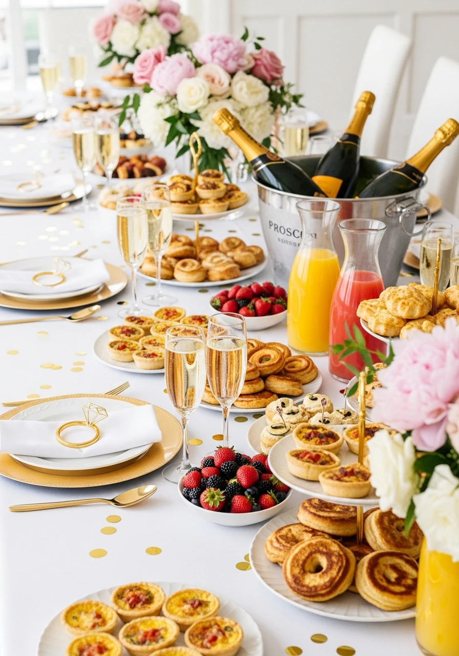 Brunch and Bubbly Party - 50 Amazing Bride to be Theme Ideas for the Perfect Party