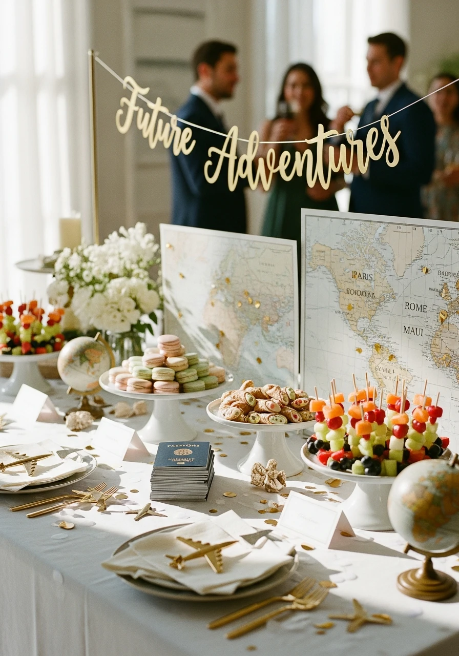 Travel Destination Theme - 50 Amazing Bride to be Theme Ideas for the Perfect Party