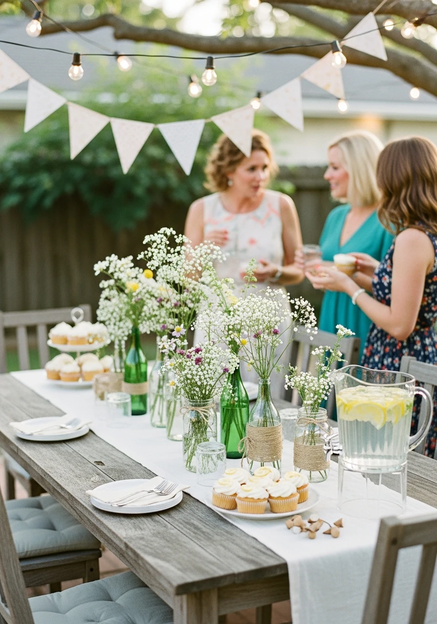 Host the Shower At Home - 50 Cheap Bridal Shower Ideas That Look Expensive