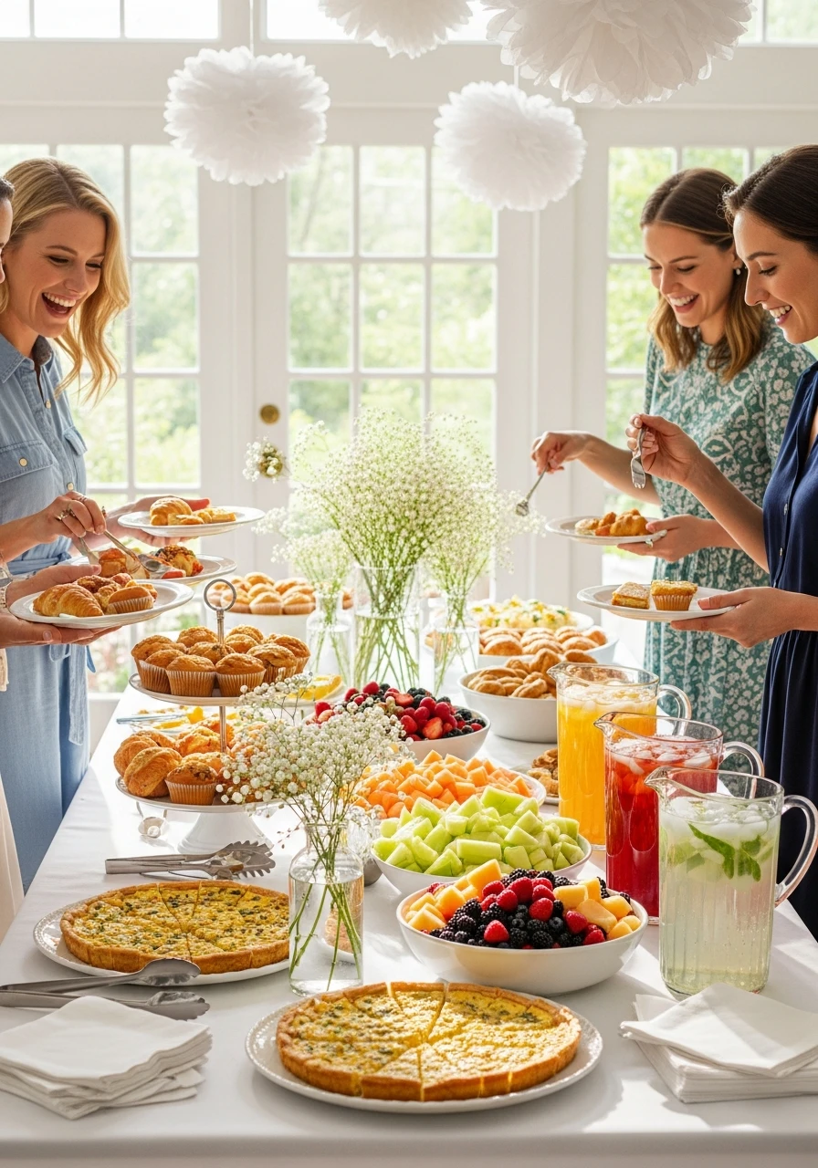 Host a Budget Brunch - 50 Cheap Bridal Shower Ideas That Look Expensive