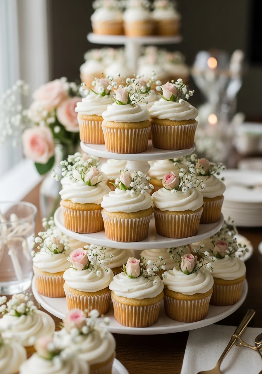 Bake Cupcakes At Home - 50 Cheap Bridal Shower Ideas That Look Expensive